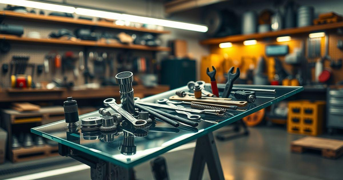 Mesa basculante para corte de vidro usada: como escolher a ideal para suas necessidades