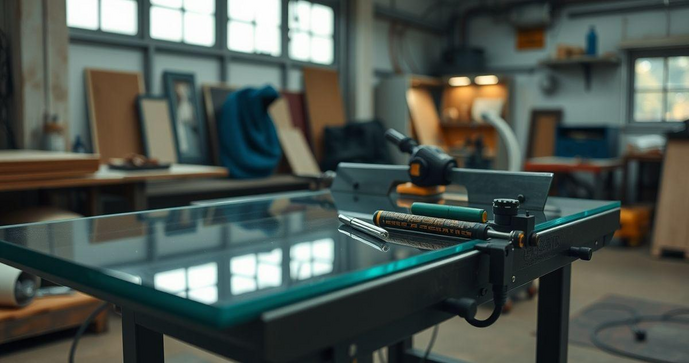 Como Escolher a Mesa de Corte de Vidro Manual Usada Ideal para Você