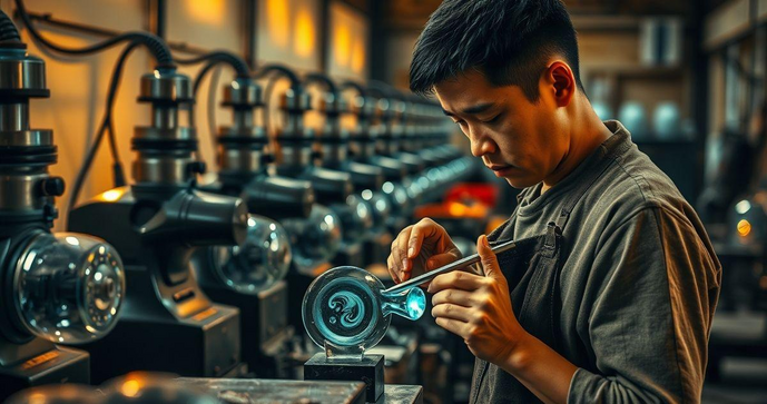 Lapidadora de Vidro Chinesa: Escolha a Melhor para Seu Projeto