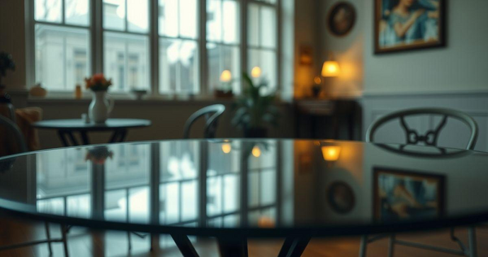 Mesa de corte de vidro usada é a escolha ideal para quem busca qualidade e economia na decoração