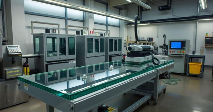 Mesa de corte de vidro automática usada é a solução ideal para otimizar sua produção e reduzir desperdícios