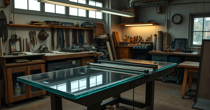 Mesa de corte para vidraceiro: escolha a ideal para seu trabalho