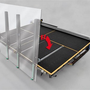 Mesa para corte de vidro laminado sp